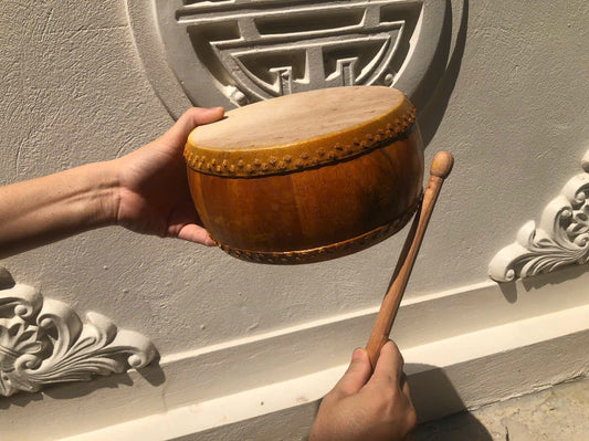 Jackfruit Wood Buffalo Hide Drum — The Powerful Voice of Vietnam