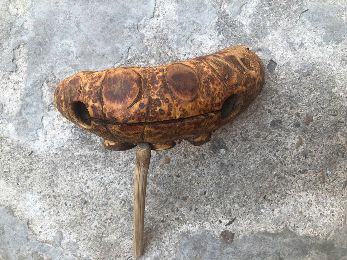 Bamboo Root Temple Woodblock — A Handcrafted Sound of Vietnam