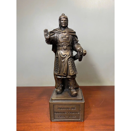 Nguyen Hue – Quang Trung Emperor of Dai Viet | Feng Shui Worship Bronze Statue