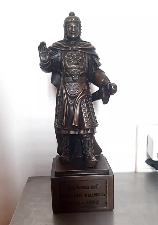 Nguyen Hue – Quang Trung Emperor of Dai Viet | Feng Shui Worship Bronze Statue