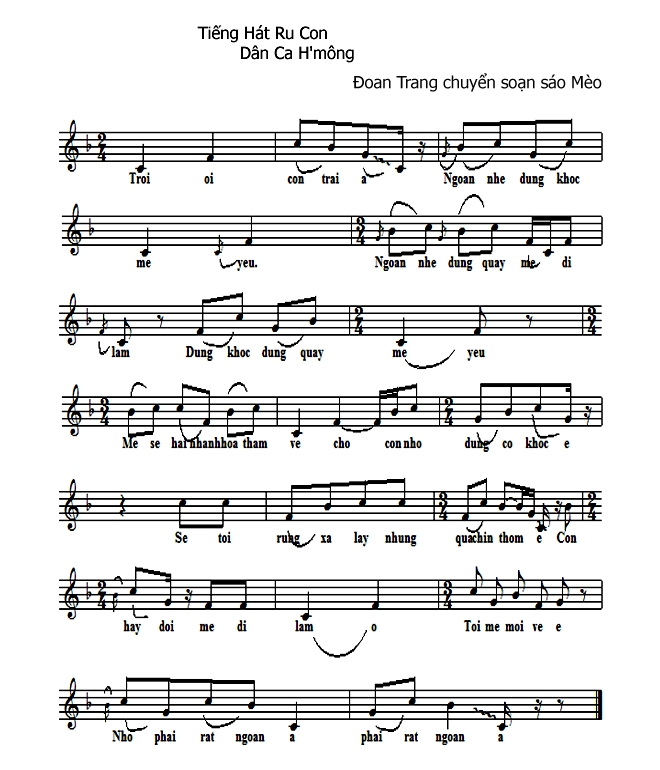 Double Bamboo Flute in C Tone – Traditional Hmong Style Instrument from Vietnam