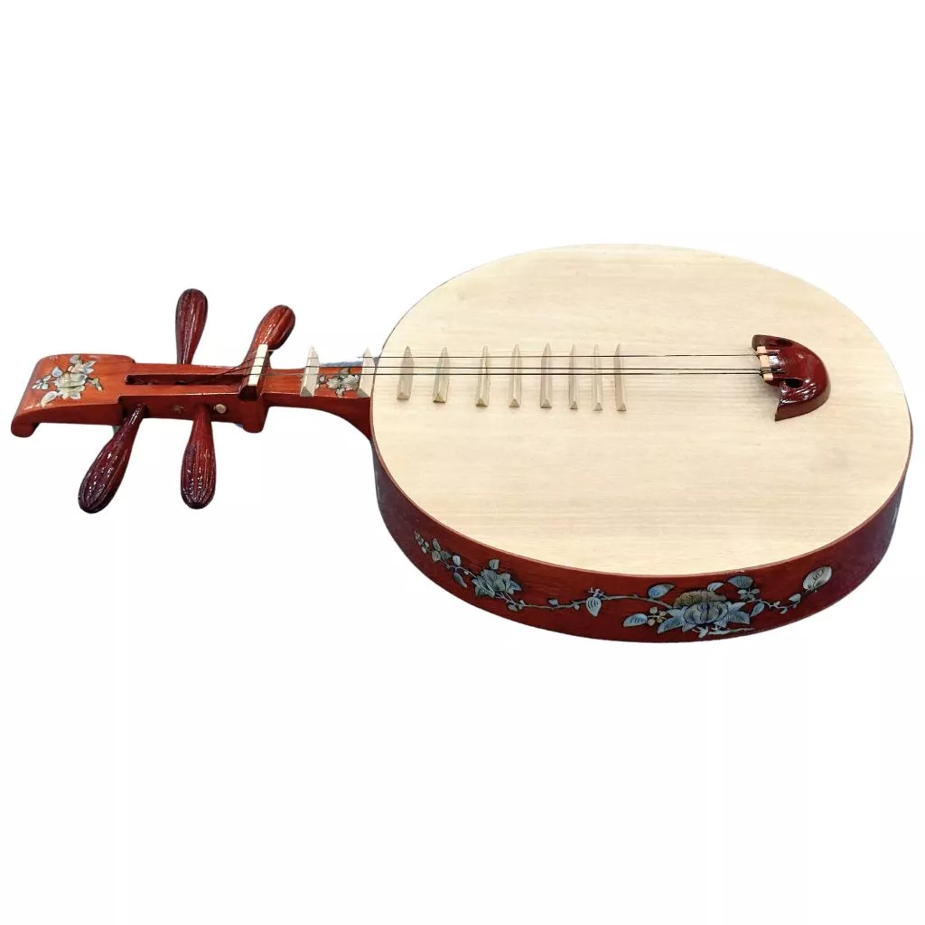 Handmade Dan Tu (Vietnamese Four-String Lute) – A Timeless Voice from the Heart of Vietnam