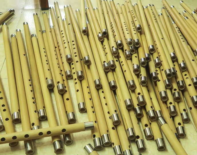 Vietnamese C5 Bamboo Flute – 2-Flute Smoked Bamboo Set | How Bamboo Becomes the Voice of Vietnam