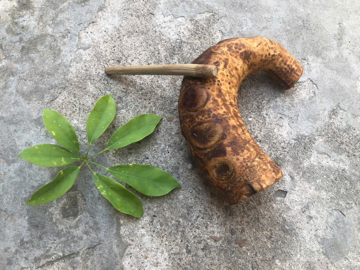 Bamboo Root Temple Woodblock — A Handcrafted Sound of Vietnam