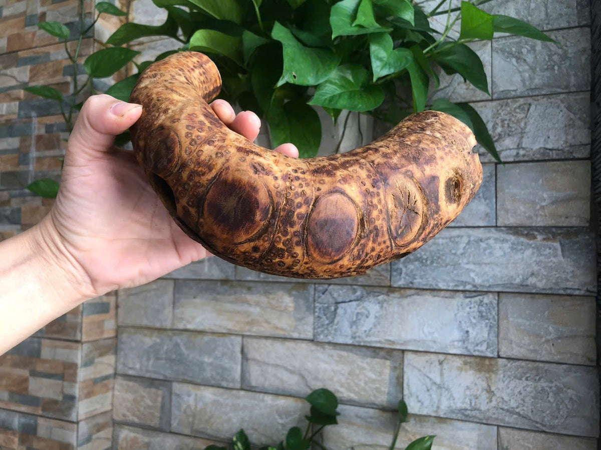 Bamboo Root Temple Woodblock — A Handcrafted Sound of Vietnam