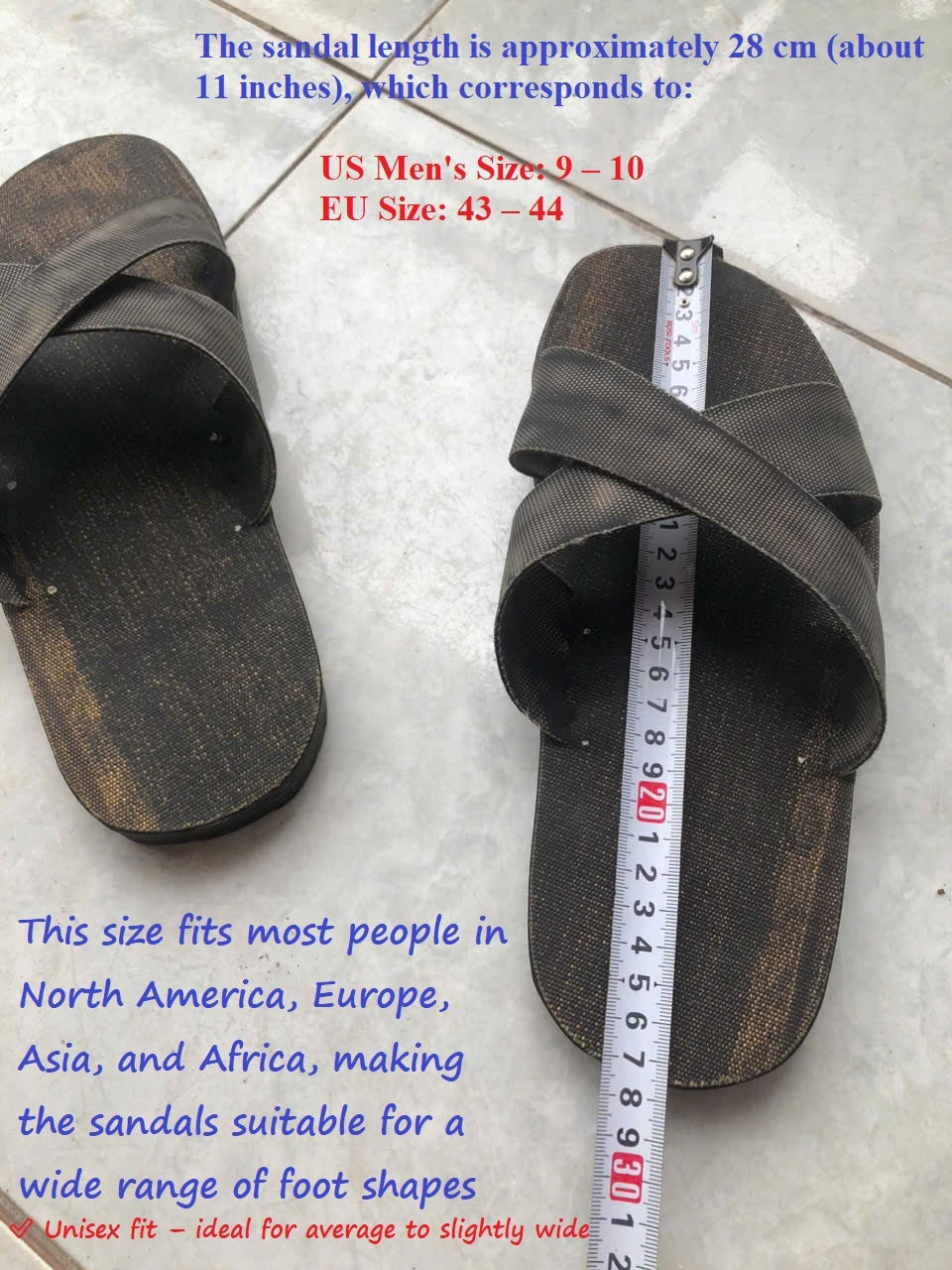Ho Chi Minh Rubber Sandals - Handmade in Vietnam - Fabric-Lined Tire Sole - Legendary War-Era Heritage Gift