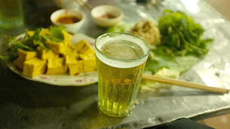 Set 02 pcs Of Glass Beer Mug, Hanoi Draft Beer Mug, Cultural Trait of Hanoian