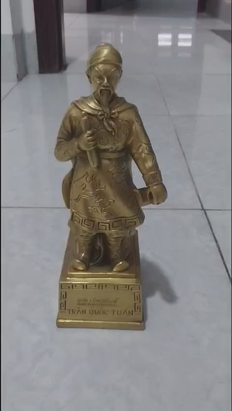Tran Hung Dao Bronze Statue, Hung Dao Dai Vuong Tran Quoc Tuan - A Symbol of the Valor and Wisdom of Dai Viet