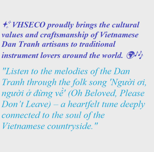 Dan Tranh (Vietnamese Zither) – The Soul of Vietnamese Folk Music