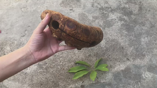 Bamboo Root Temple Woodblock — A Handcrafted Sound of Vietnam