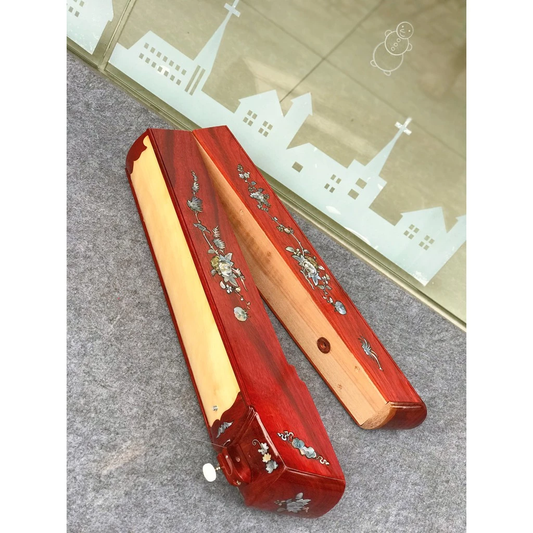 Folding Vietnamese Dan Bau monochord - Traditional musical instrument of Vietnam