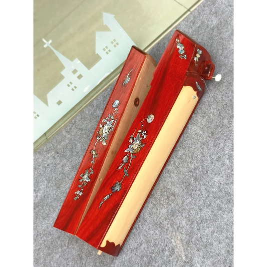 Folding Vietnamese Dan Bau monochord - Traditional musical instrument of Vietnam