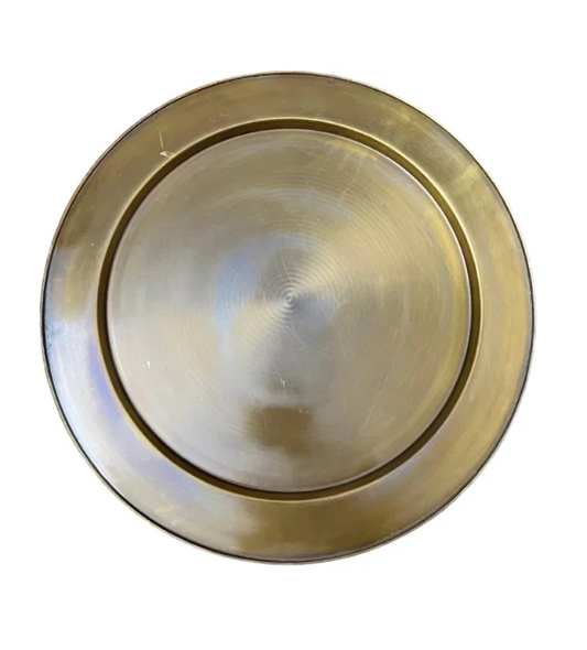 Vietnamese Traditional Brass Dining Tray Cultural Heritage Crafted DAI BAI Arts